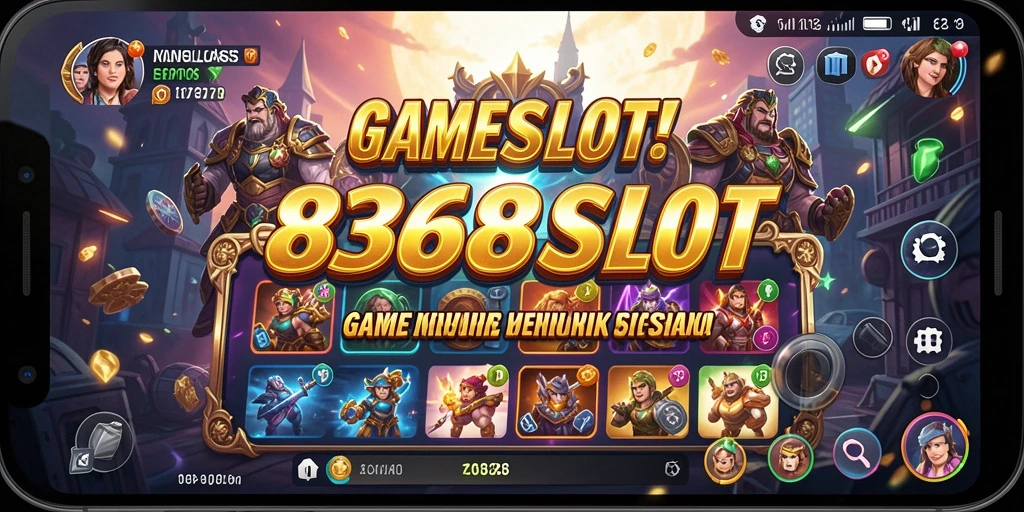 Tampilan gameplay menakjubkan dari 8368SLOT yang menawarkan pengalaman slot yang unik.