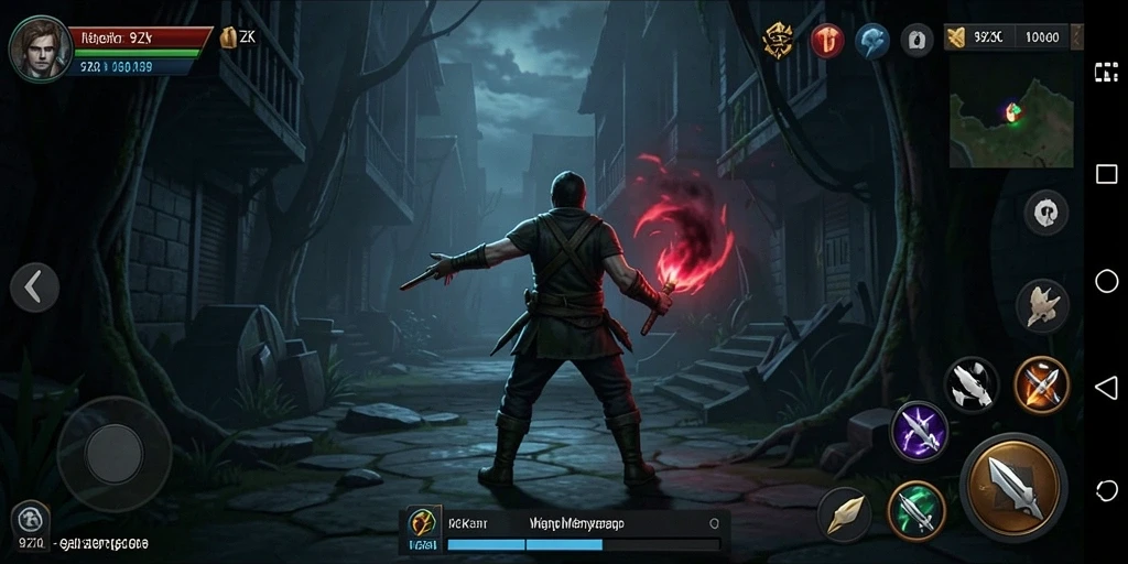 Gameplay menegangkan di dunia kegelapan 9ZK.