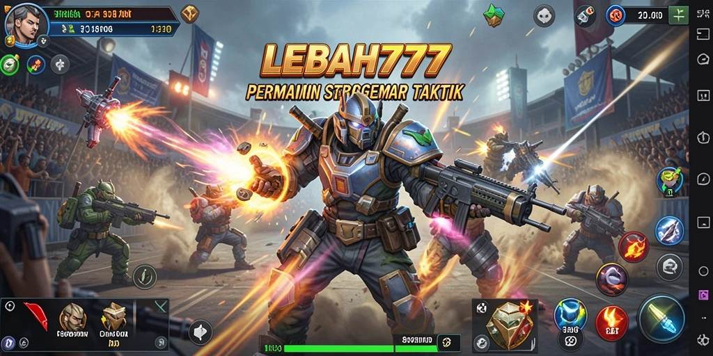 Tampilan gameplay LEBAH777 yang menegangkan dan strategis.