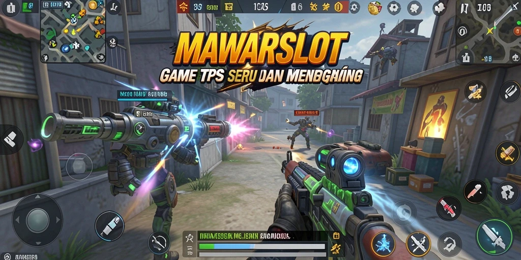 Tampilan aksi seru dalam gameplay MAWARSLOT yang menegangkan.