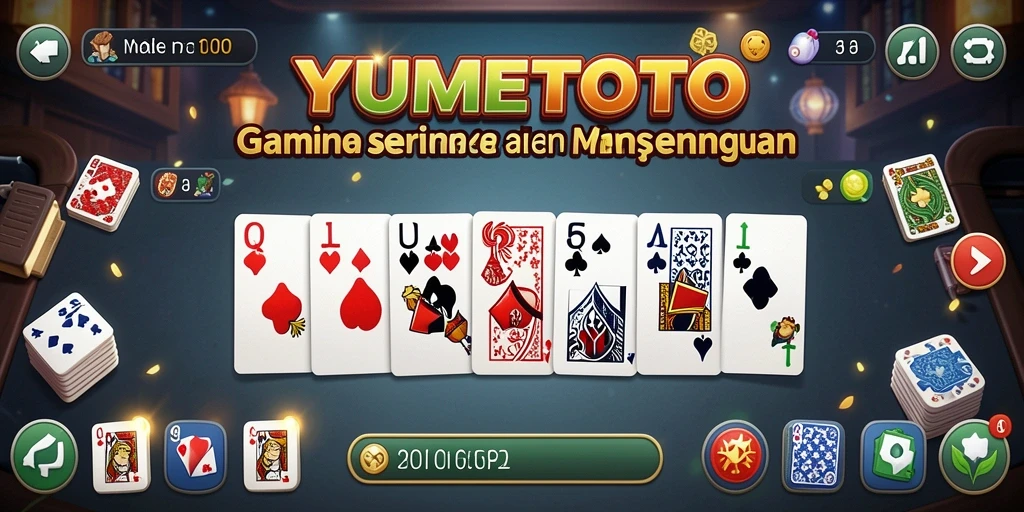 Tampilan gameplay YUMETOTO yang seru dan interaktif.